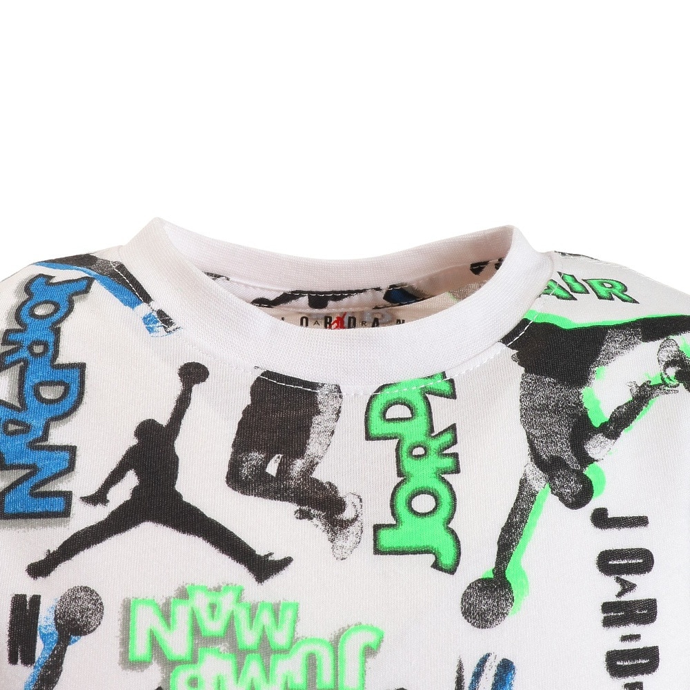 ジョーダン（JORDAN）（キッズ）キッズ THROW BACK AOP 半袖Tシャツ 85B234-001 スポーツ用品はスーパースポーツゼビオ
