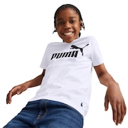 プーマ(PUMA)(キッズ)ジュニア ESS ロゴ Tシャツ 588982 02 WHT