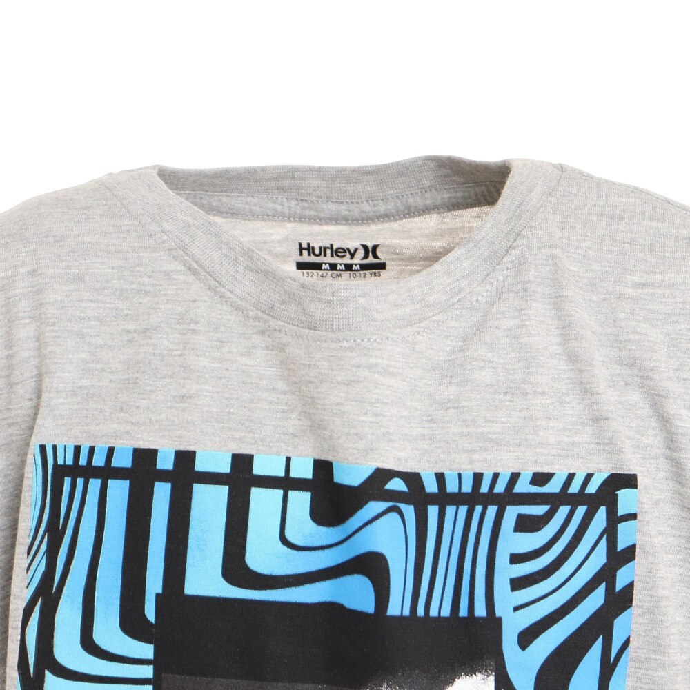 ハーレー（HURLEY）（キッズ）ジュニア STICKER CHECK 半袖Tシャツ 985831-042