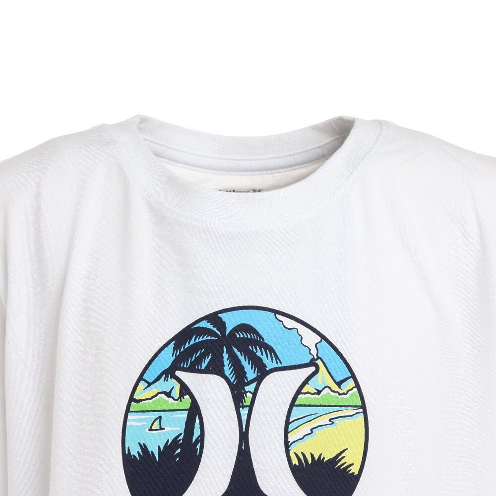 ハーレー（HURLEY）（キッズ）ジュニア STICKER BITMAP 半袖Tシャツ 985864-001
