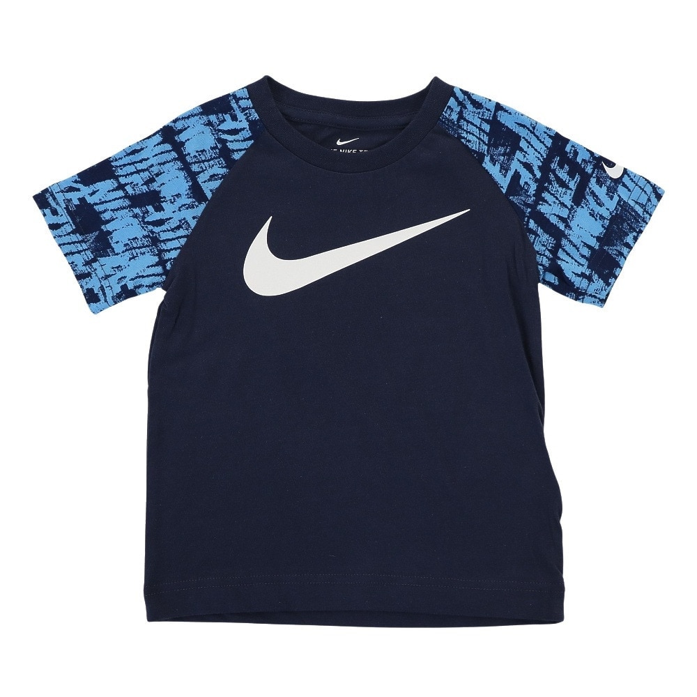 ナイキ（NIKE）（キッズ）ジュニア ボーイズ TEXTURE RAGLAN 半袖Tシャツ 76J159-U90 ※要サイズ確認