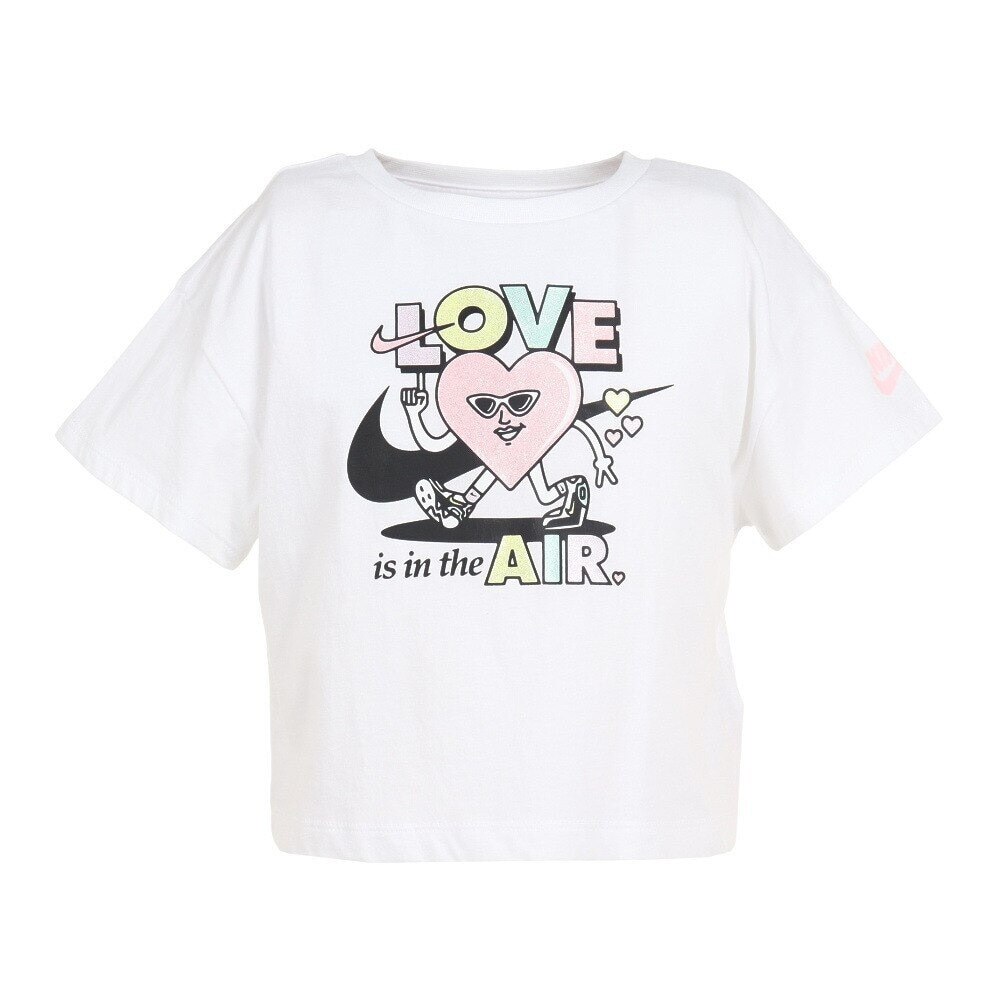 ナイキ（NIKE）（キッズ）半袖Tシャツ キッズ LOVE IS IN THE AIR GRAPHIC ※要サイズ確認 26J086-001  スポーツ用品はスーパースポーツゼビオ
