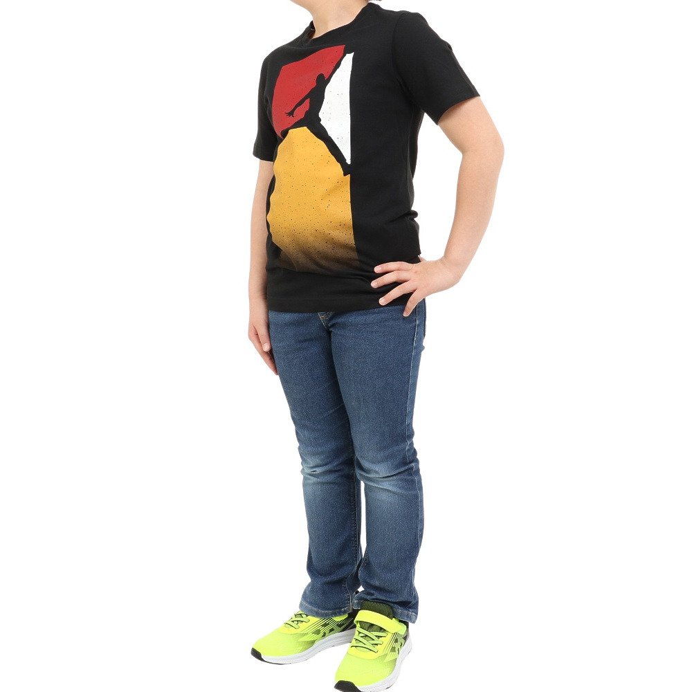 ジョーダン（JORDAN）（キッズ）ジュニア JUMPMAN FADE SHORT SLEEVE GRAP Tシャツ 95B830-023