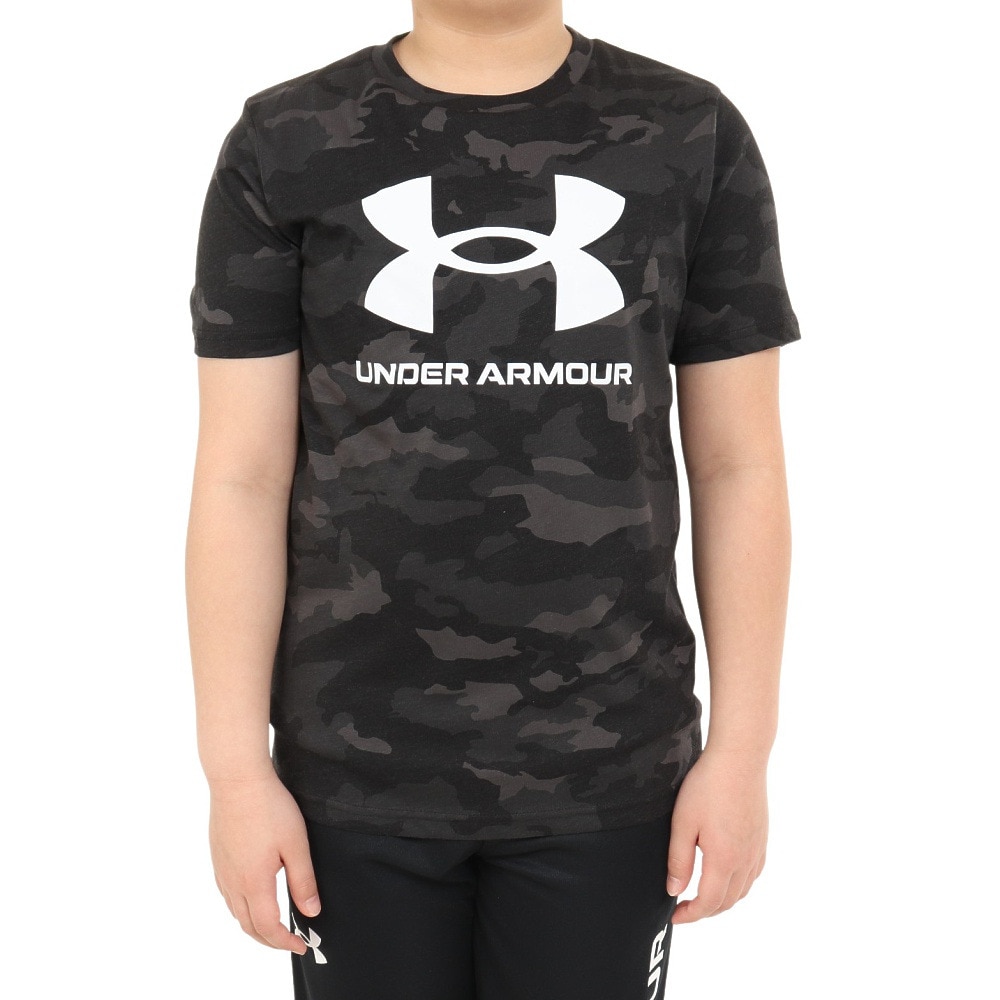 アンダーアーマー（UNDER ARMOUR）（キッズ）スポーツスタイル ショートスリーブTシャツ 1376733 003