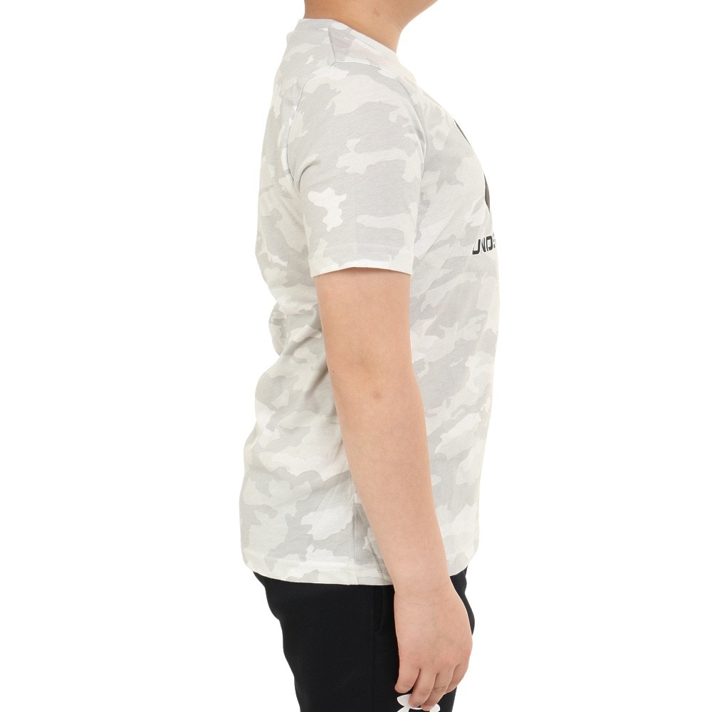 アンダーアーマー（UNDER ARMOUR）（キッズ）半袖Tシャツ ジュニア SPORSTYLE ロゴ AP  1376733 101