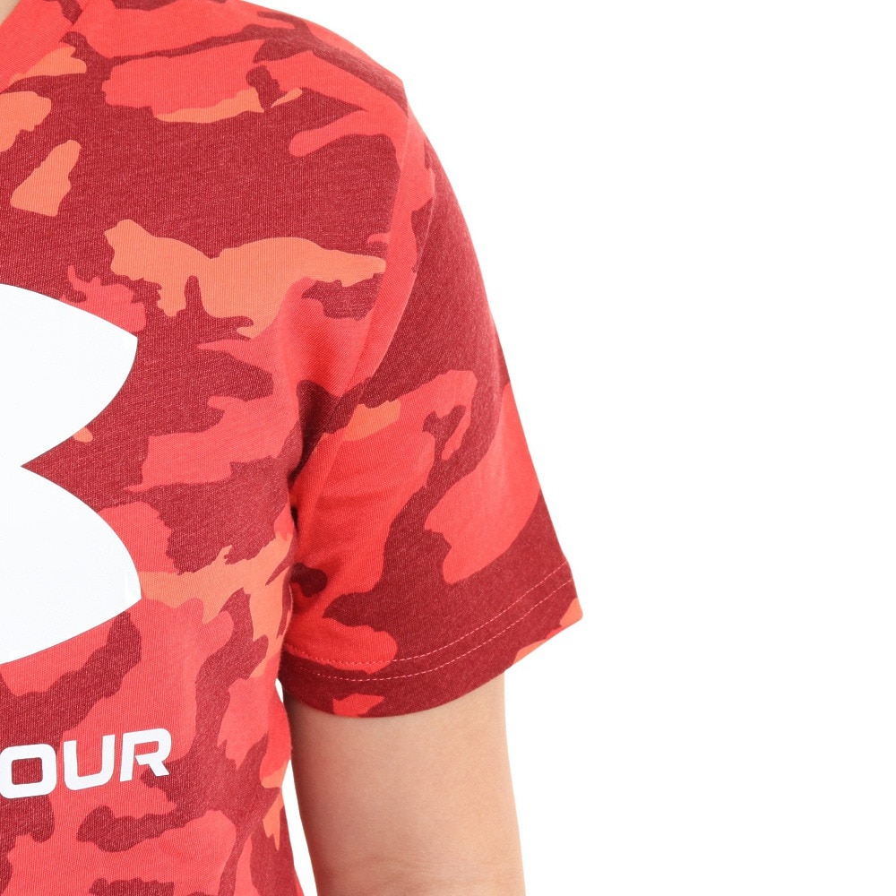 アンダーアーマー（UNDER ARMOUR）（キッズ）半袖Tシャツ ジュニア SPORSTYLE ロゴ AP 1376733 639