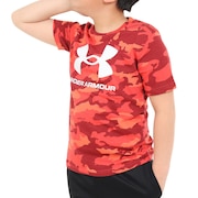 アンダーアーマー（UNDER ARMOUR）（キッズ）半袖Tシャツ ジュニア SPORSTYLE ロゴ AP  1376733 639