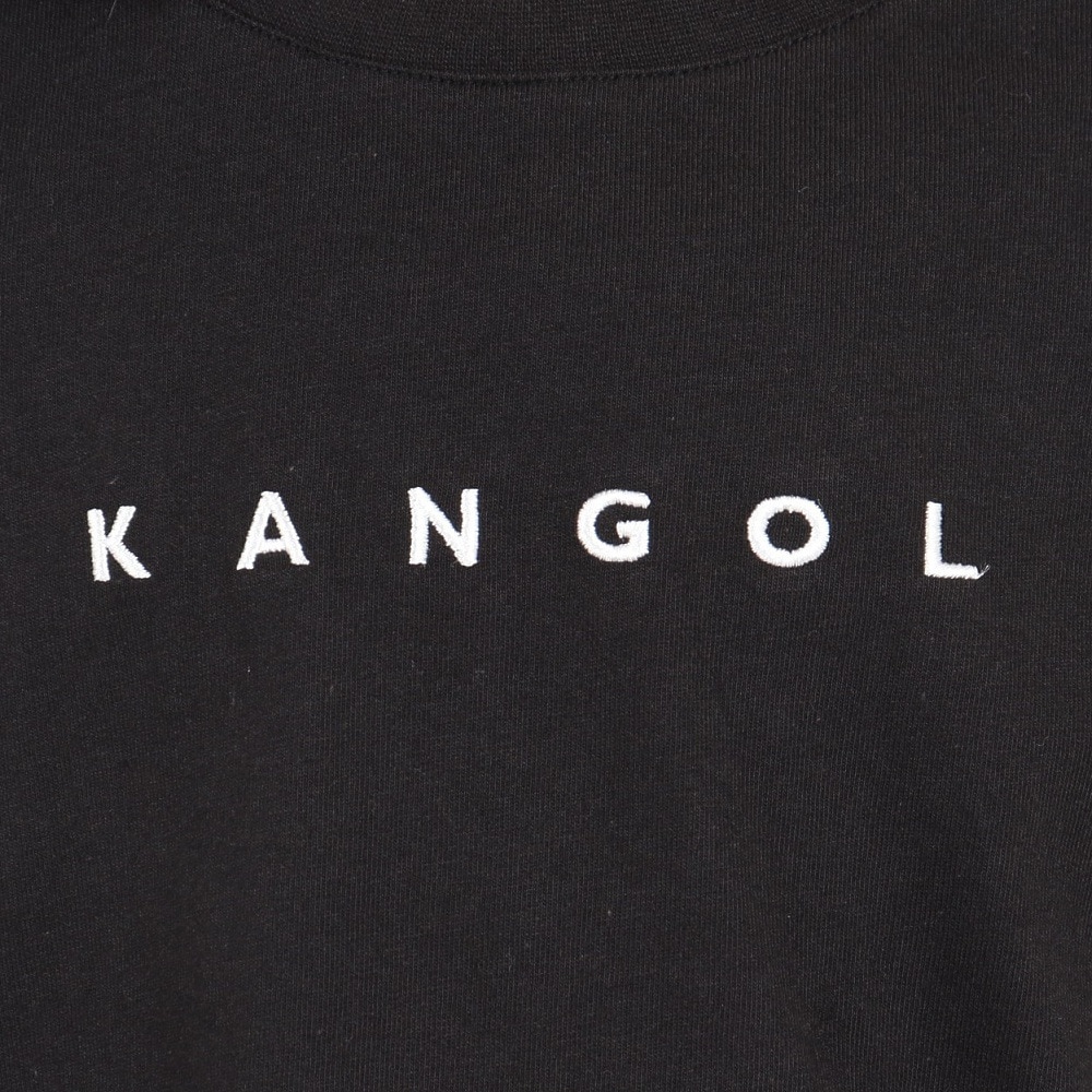 カンゴール（KANGOL）（キッズ）発泡バックプリント 半袖Tシャツ 887447 BLK