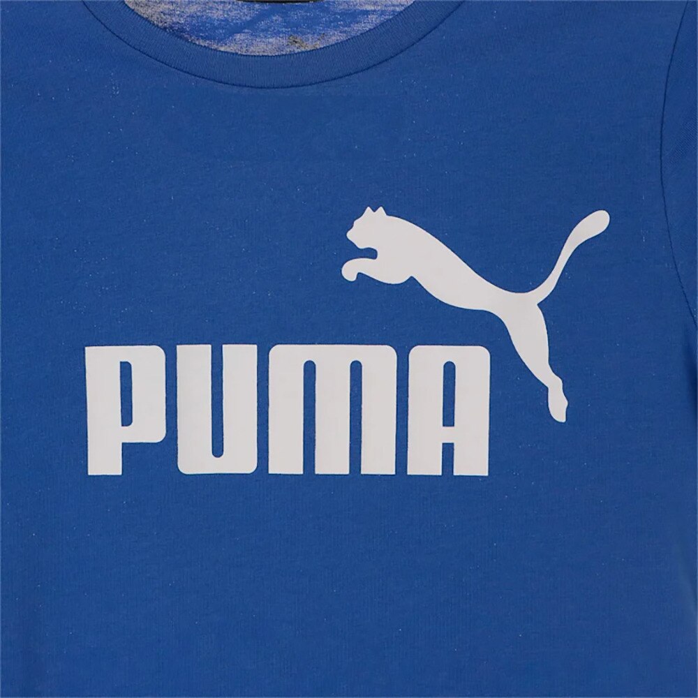 プーマ（PUMA）（キッズ）ジュニア ESS ロゴ Tシャツ 588982 92 BLU