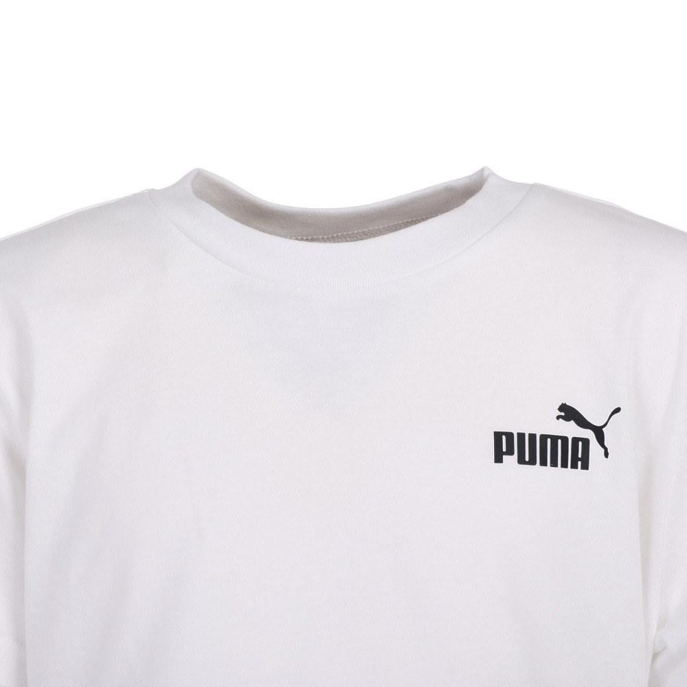 プーマ（PUMA）（キッズ）半袖 Tシャツ キッズ ボーイズ PUMA POWER 675170 02 WHT