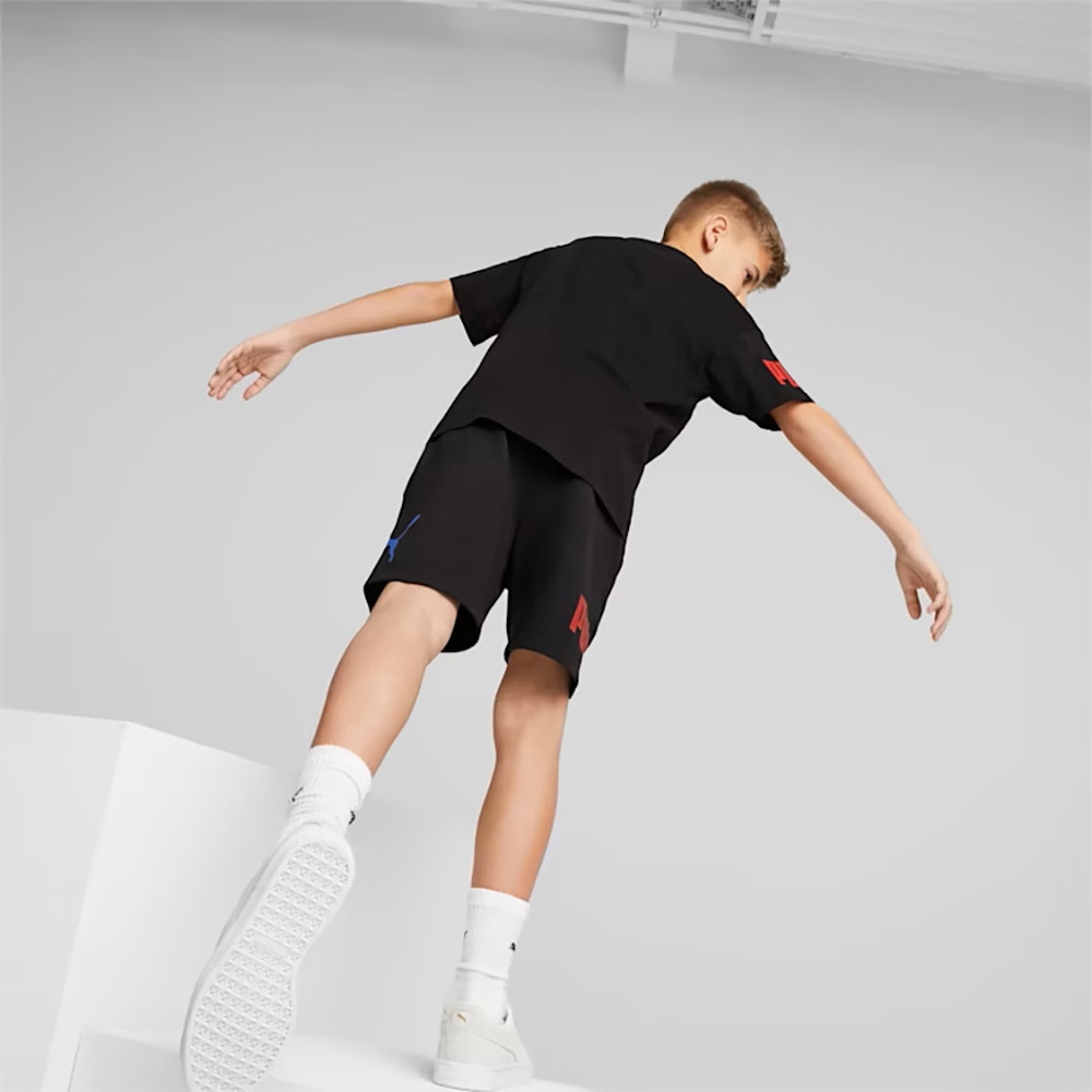 プーマ（PUMA）（キッズ）ボーイズ POWER 半袖 Tシャツ 675782 51 BLK★★★