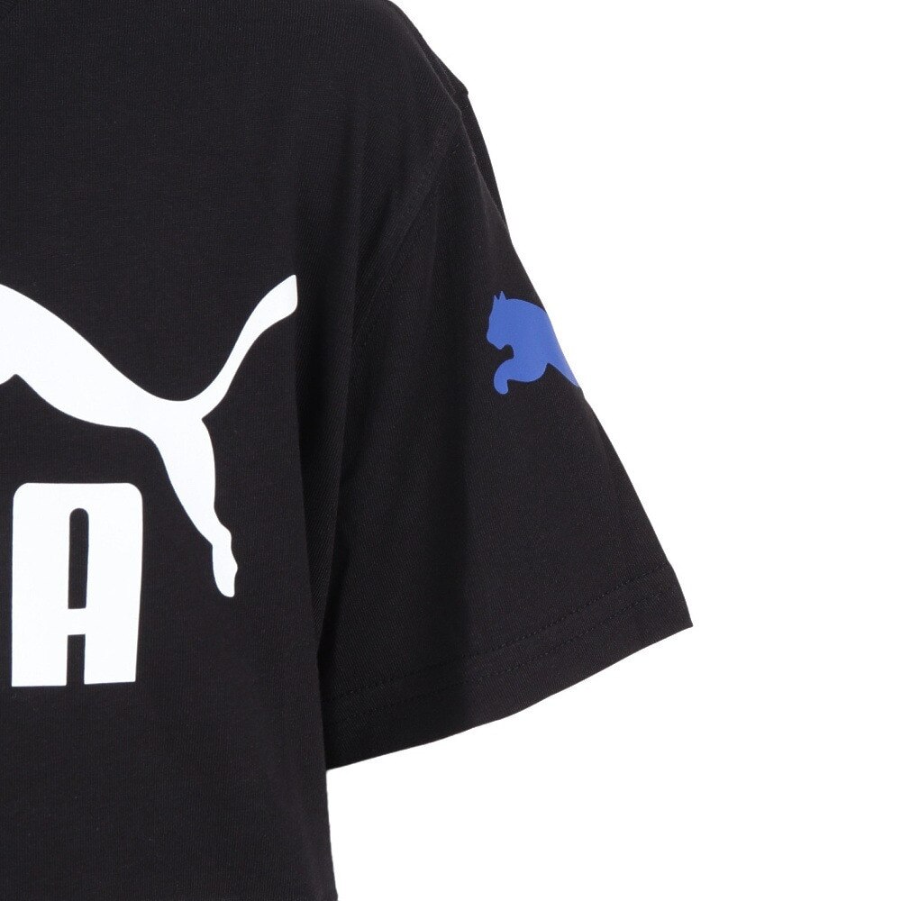 プーマ（PUMA）（キッズ）ボーイズ POWER 半袖 Tシャツ 675782 51 BLK★★★