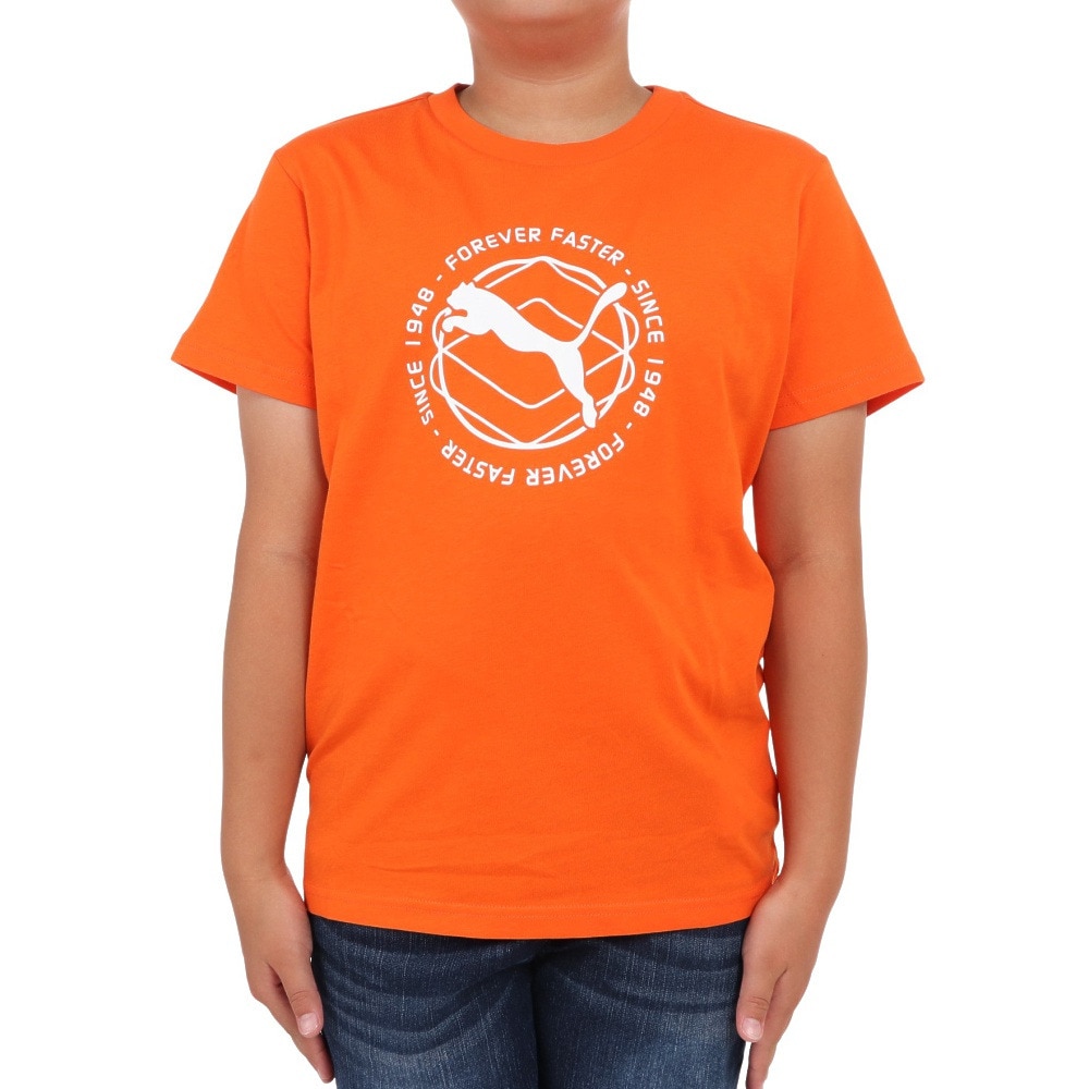 プーマ（PUMA）（キッズ）半袖Tシャツ キッズ ボーイズ ACTIVE SPORTS 675819 23 ORG