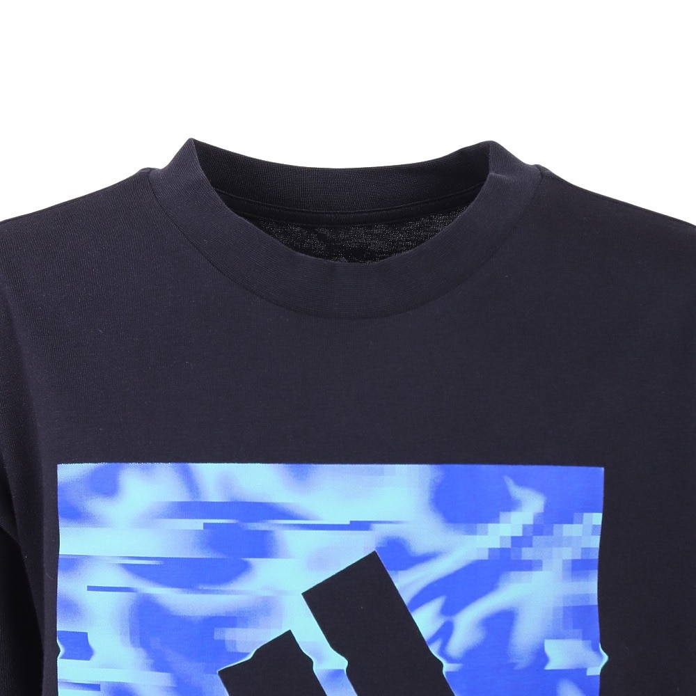 アディダス（adidas）（キッズ）半袖Tシャツ キッズ 黒 U ARKD3 グラフィックTシャツ ECT94-IB9142