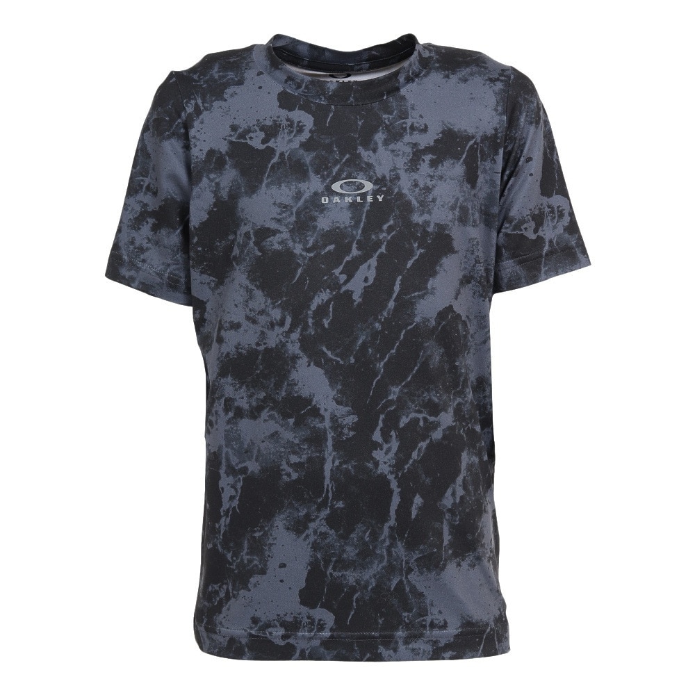 オークリー（OAKLEY）（キッズ）ドライ 速乾 ジュニア EH クイックドライショートスリーブTシャツ GRAPH FOA403487-00G
