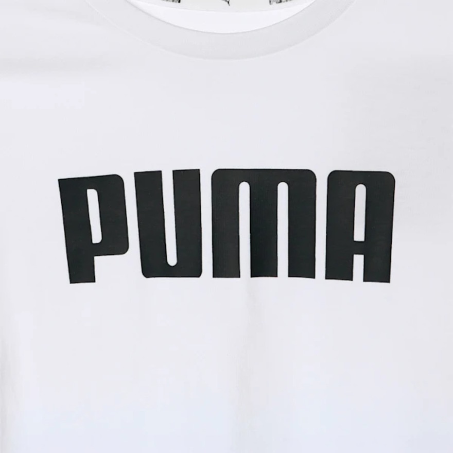 プーマ（PUMA）（キッズ）半袖Tシャツ キッズ  ESS  847594 02 WHT