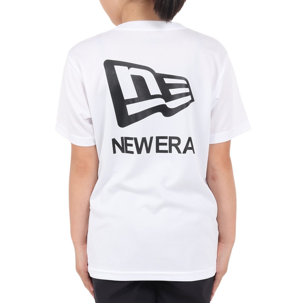 ニューエラ（NEW ERA）（キッズ）Youth 半袖 テックTシャツ Flag and Wordmark 14111846