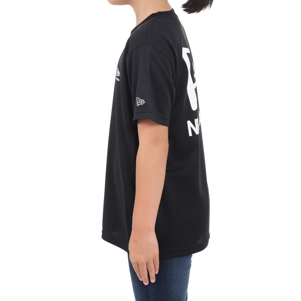 ニューエラ（NEW ERA）（キッズ）Youth 半袖 テックTシャツ Flag and Wordmark 14111847