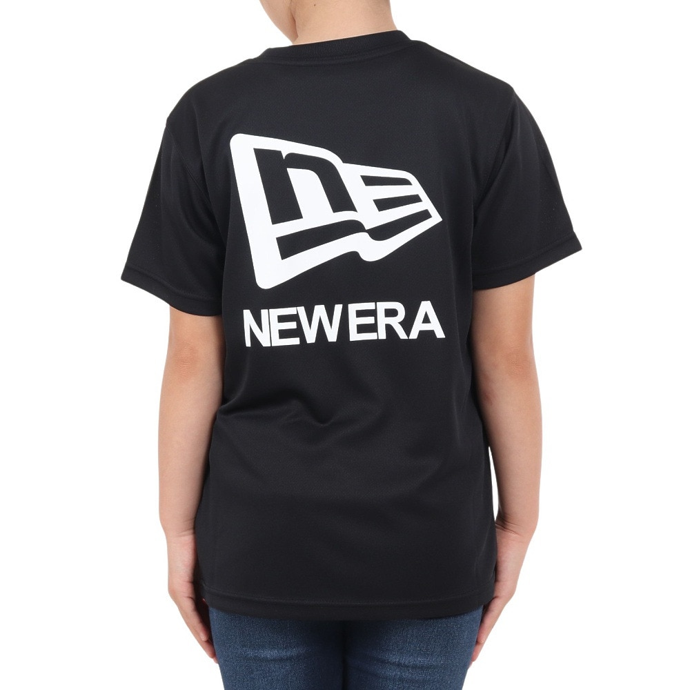 ニューエラ（NEW ERA）（キッズ）Youth 半袖 テックTシャツ Flag and Wordmark 14111847