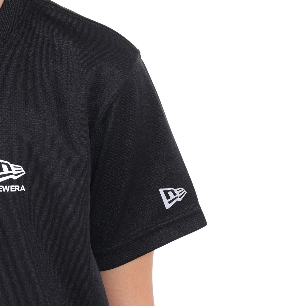 ニューエラ（NEW ERA）（キッズ）Youth 半袖 テックTシャツ Flag and Wordmark 14111847