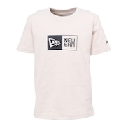 ニューエラ（NEW ERA）（キッズ）ユース 半袖 コットン Tシャツ Box Logo 14111859