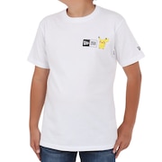 (キッズ)Youth 半袖 コットンTシャツ ポケモン ピカチュウ イーブイフレンズ 14124541