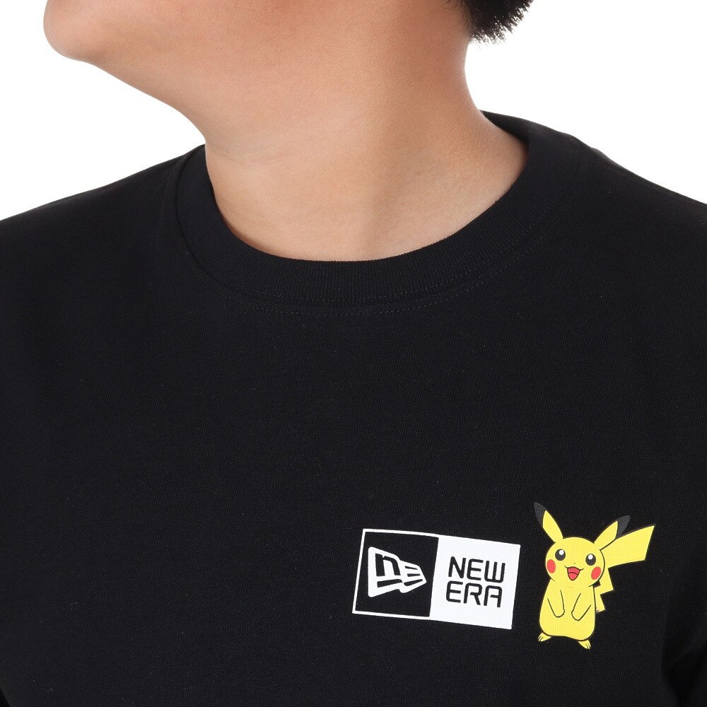 ニューエラ（NEW ERA）（キッズ）Youth 半袖 コットンTシャツ ポケモン ピカチュウ イーブイフレンズ 14124542