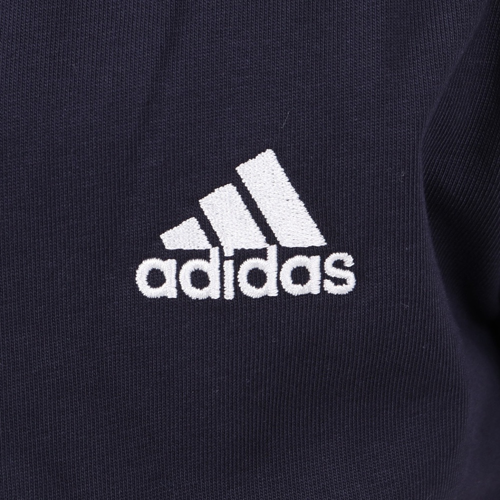 アディダス（adidas）（キッズ）キッズ エッセンシャルズ プラス レギュラーフィット スリーストライプス 半袖Tシャツ KWF30-JE1697