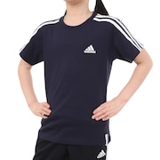 (キッズ)キッズ エッセンシャルズ プラス レギュラーフィット スリーストライプス 半袖Tシャツ KWF30-JE1697