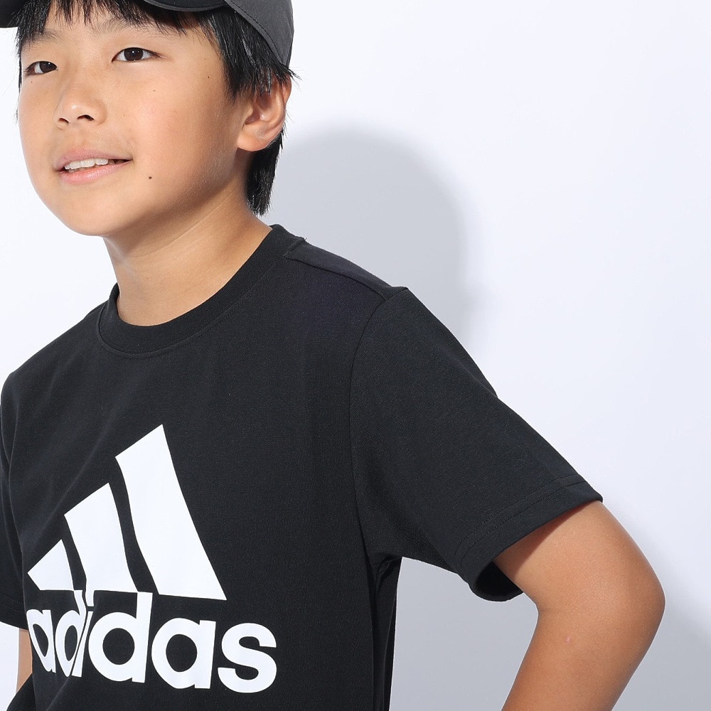 アディダス（adidas）（キッズ）キッズ エッセンシャルズ プラス ビッグロゴ 半袖Tシャツ KWF38-JE1744