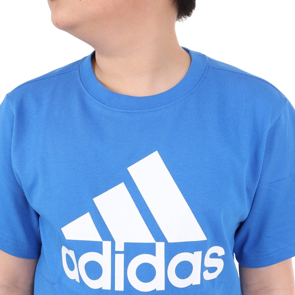 アディダス（adidas）（キッズ）キッズ エッセンシャルズ プラス ビッグロゴ 半袖Tシャツ KWF38-JE1747