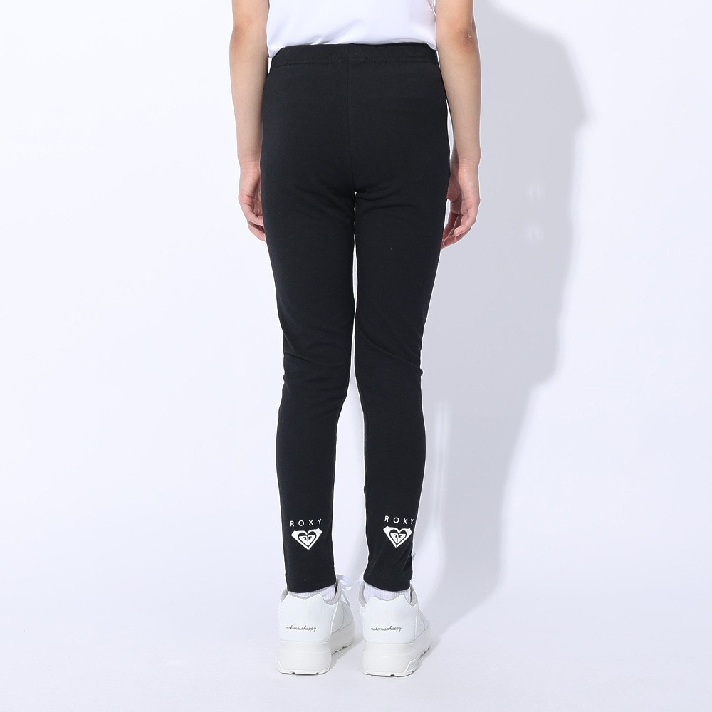 ロキシー（ROXY）（キッズ）MINI TIPTOE ラッシュレギンス 24SPTPT241114BLK