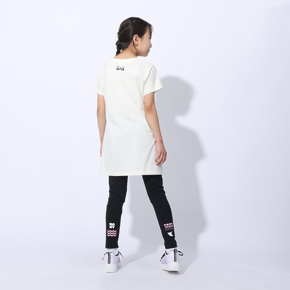 ロキシー（ROXY）（キッズ）MINI TIPTOE ラッシュレギンス 24SPTPT241114BPK