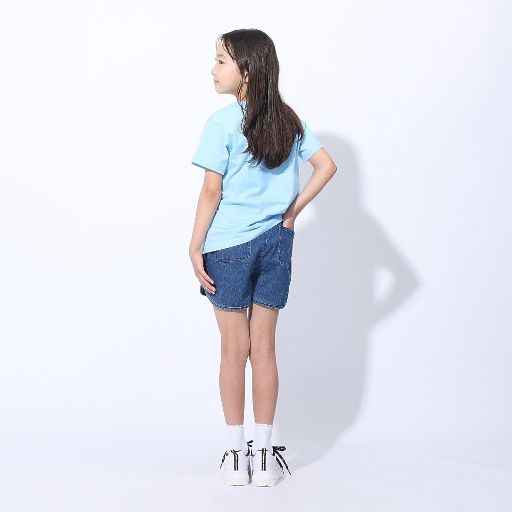 ロキシー（ROXY）（キッズ）MINI GRAVEL デニムショーツ 24SPTPT241115IND