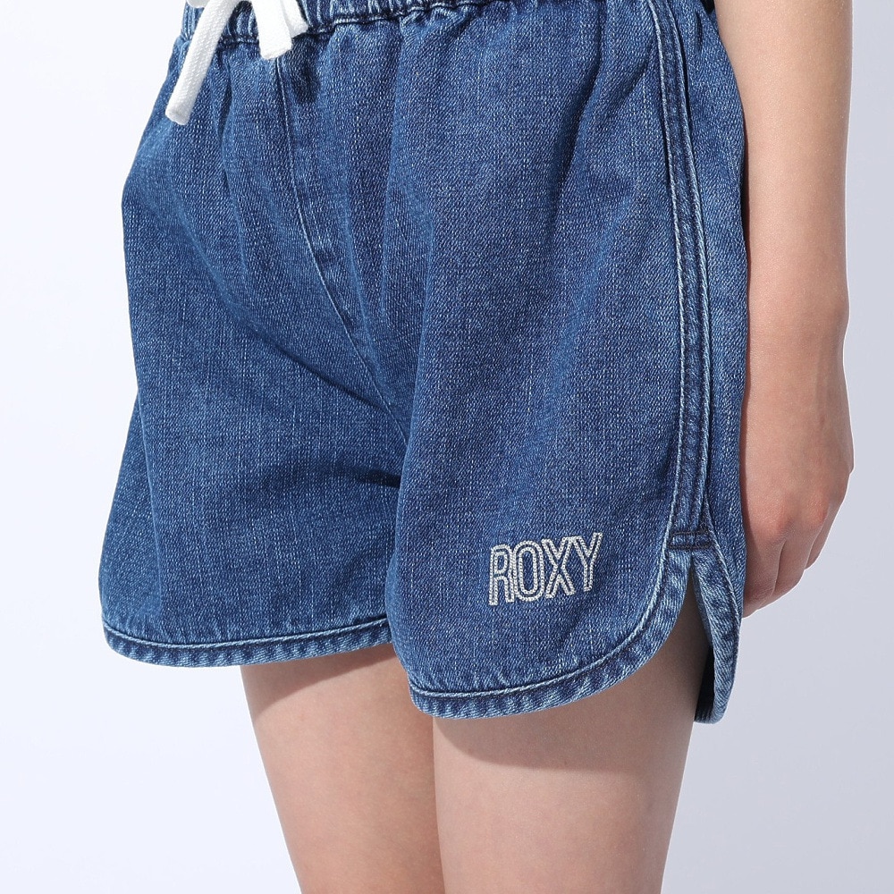ロキシー（ROXY）（キッズ）MINI GRAVEL デニムショーツ 24SPTPT241115IND