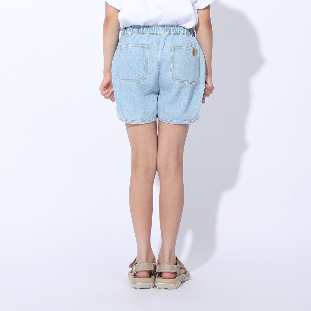 ロキシー（ROXY）（キッズ）MINI GRAVEL デニムショーツ 24SPTPT241115LBL