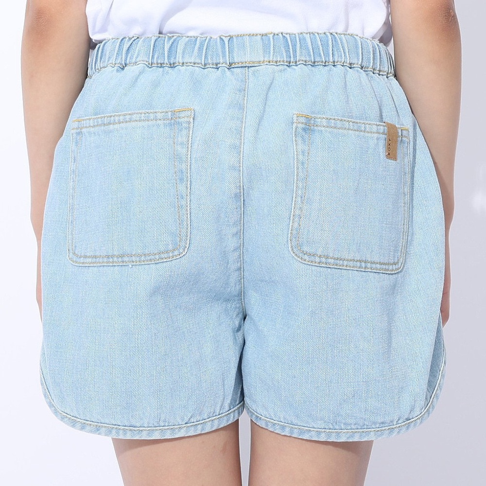 ロキシー（ROXY）（キッズ）MINI GRAVEL デニムショーツ 24SPTPT241115LBL
