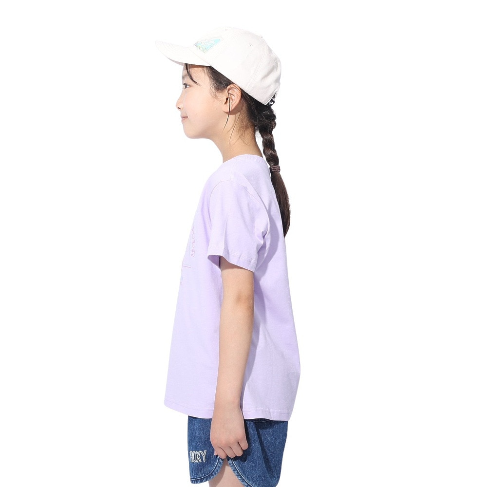 ロキシー（ROXY）（キッズ）MINI CHIQUITITA 半袖Tシャツ 24SPTST241118LAV