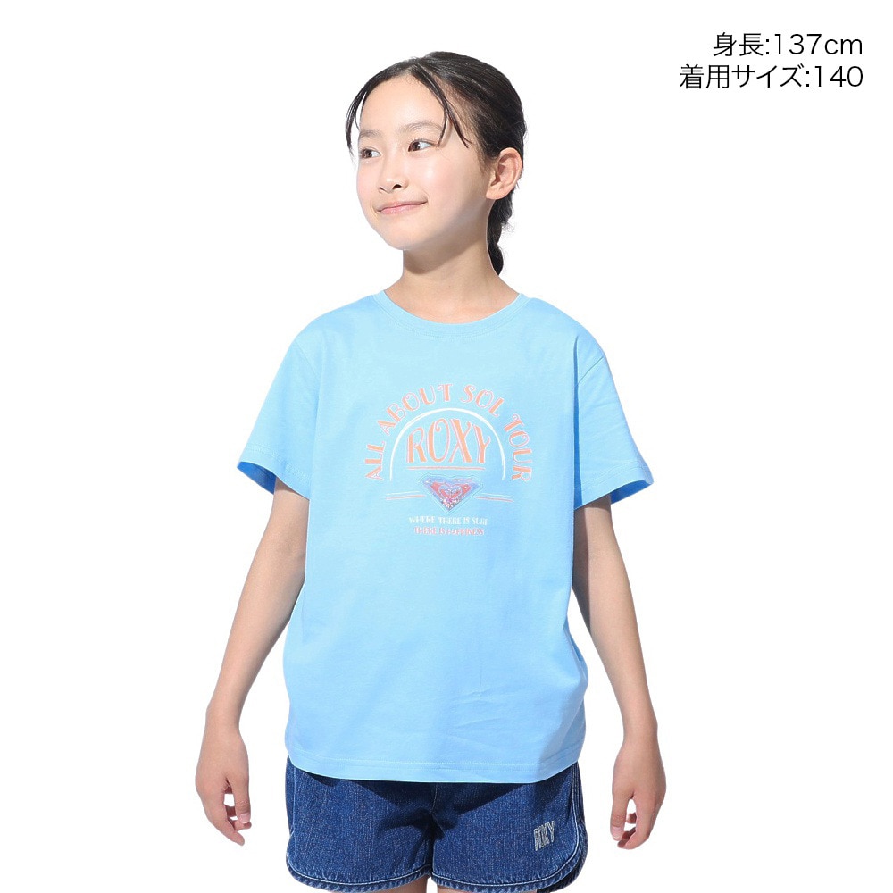 ロキシー（ROXY）（キッズ）MINI CHIQUITITA 半袖Tシャツ 24SPTST241118LBL