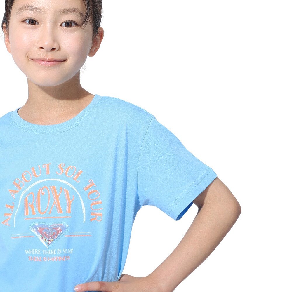 ロキシー（ROXY）（キッズ）MINI CHIQUITITA 半袖Tシャツ 24SPTST241118LBL