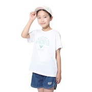 ロキシー（ROXY）（キッズ）MINI CHIQUITITA 半袖Tシャツ 24SPTST241118WHT