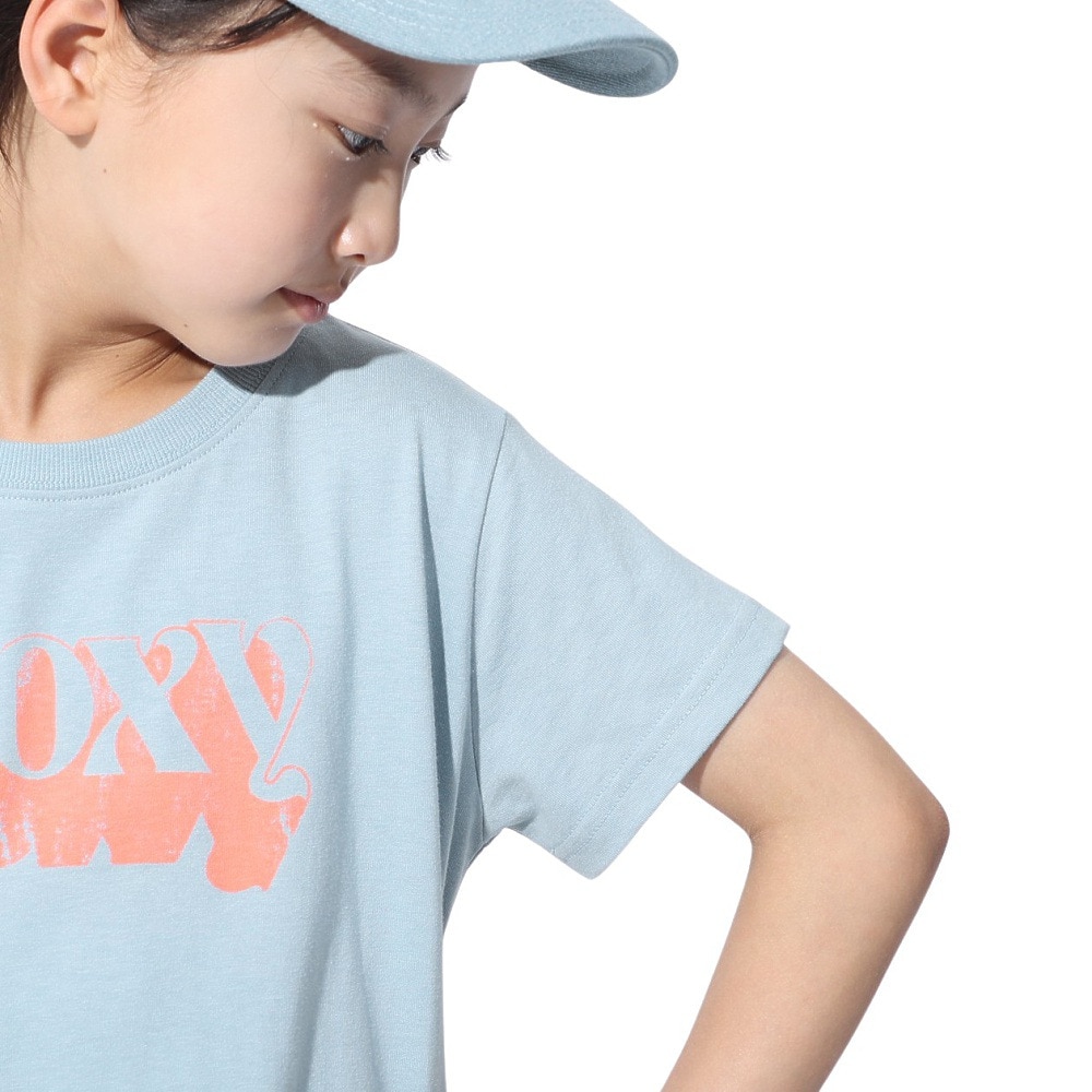 ロキシー（ROXY）（キッズ）MINI HUGGABLE Tシャツワンピース 24SPTST241119BGR