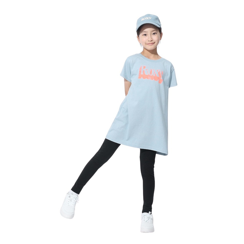 ロキシー（ROXY）（キッズ）MINI HUGGABLE Tシャツワンピース 24SPTST241119BGR