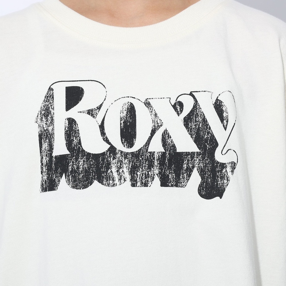 ロキシー（ROXY）（キッズ）MINI HUGGABLE Tシャツワンピース 24SPTST241119WHT