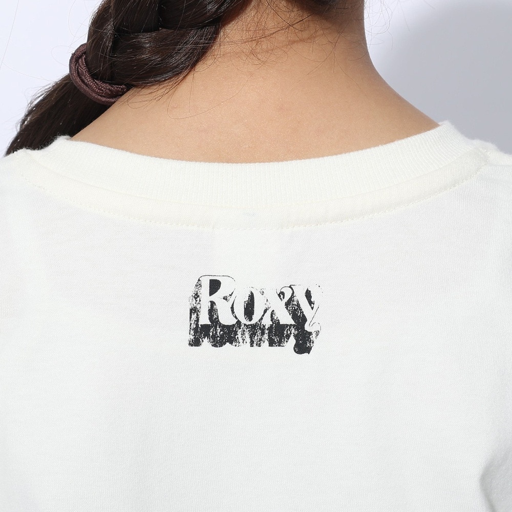 ロキシー（ROXY）（キッズ）MINI HUGGABLE Tシャツワンピース 24SPTST241119WHT
