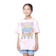 ロキシー（ROXY）（キッズ）MINI OUT OF SPACE ドロップショルダー半袖Tシャツ 24SPTST241120APR