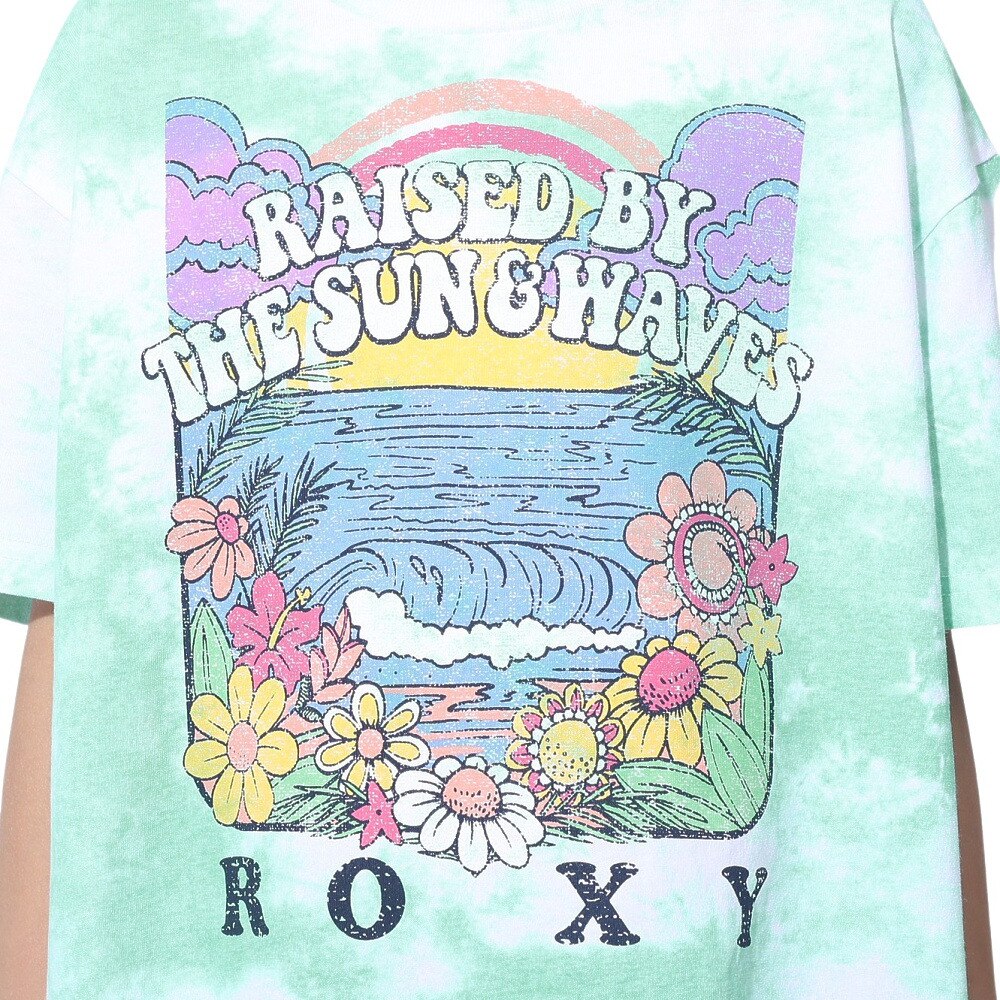 ロキシー（ROXY）（キッズ）MINI OUT OF SPACE ドロップショルダー半袖Tシャツ 24SPTST241120MNT