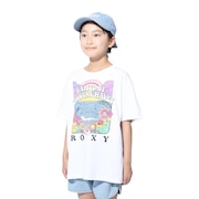 (キッズ)MINI OUT OF SPACE ドロップショルダー半袖Tシャツ 24SPTST241120WHT