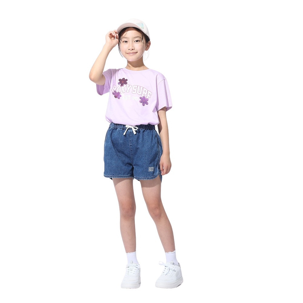 ロキシー（ROXY）（キッズ）MINI TREASURE 半袖Tシャツ 24SPTST241121LAV