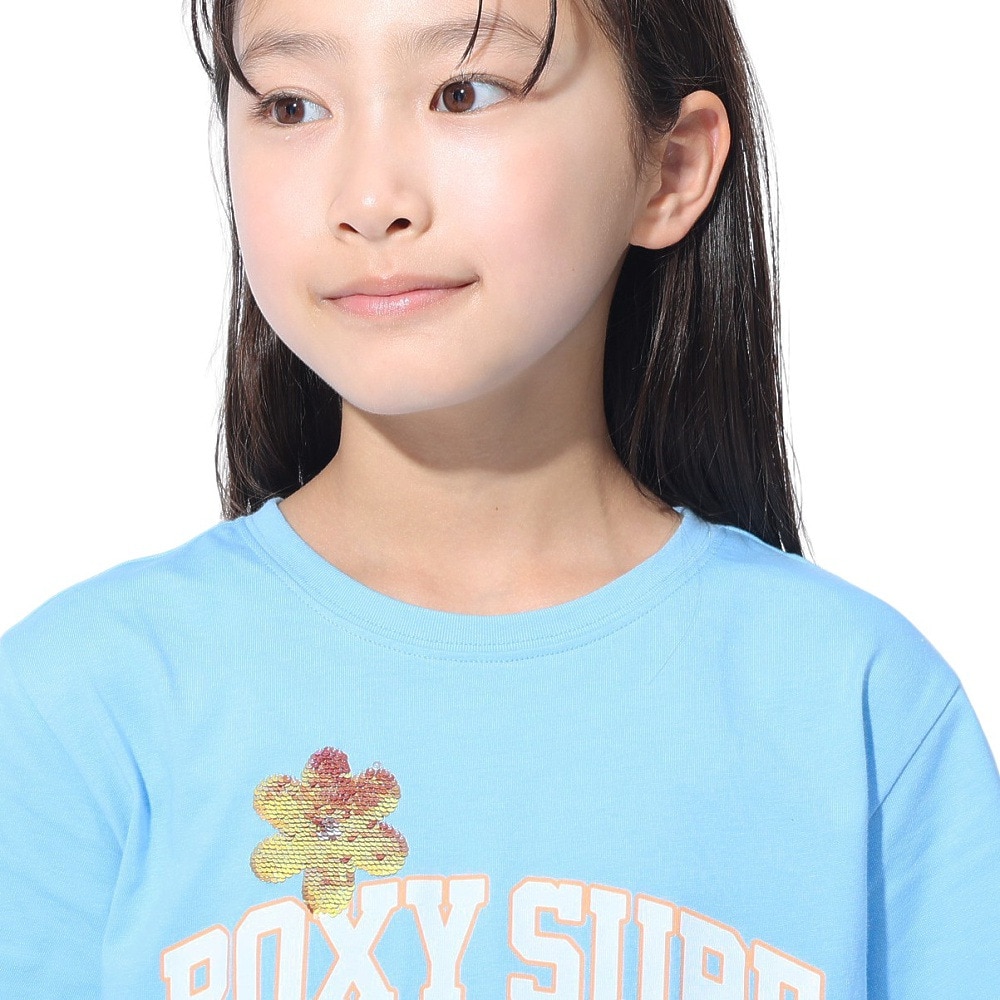ロキシー（ROXY）（キッズ）MINI TREASURE 半袖Tシャツ 24SPTST241121LBL